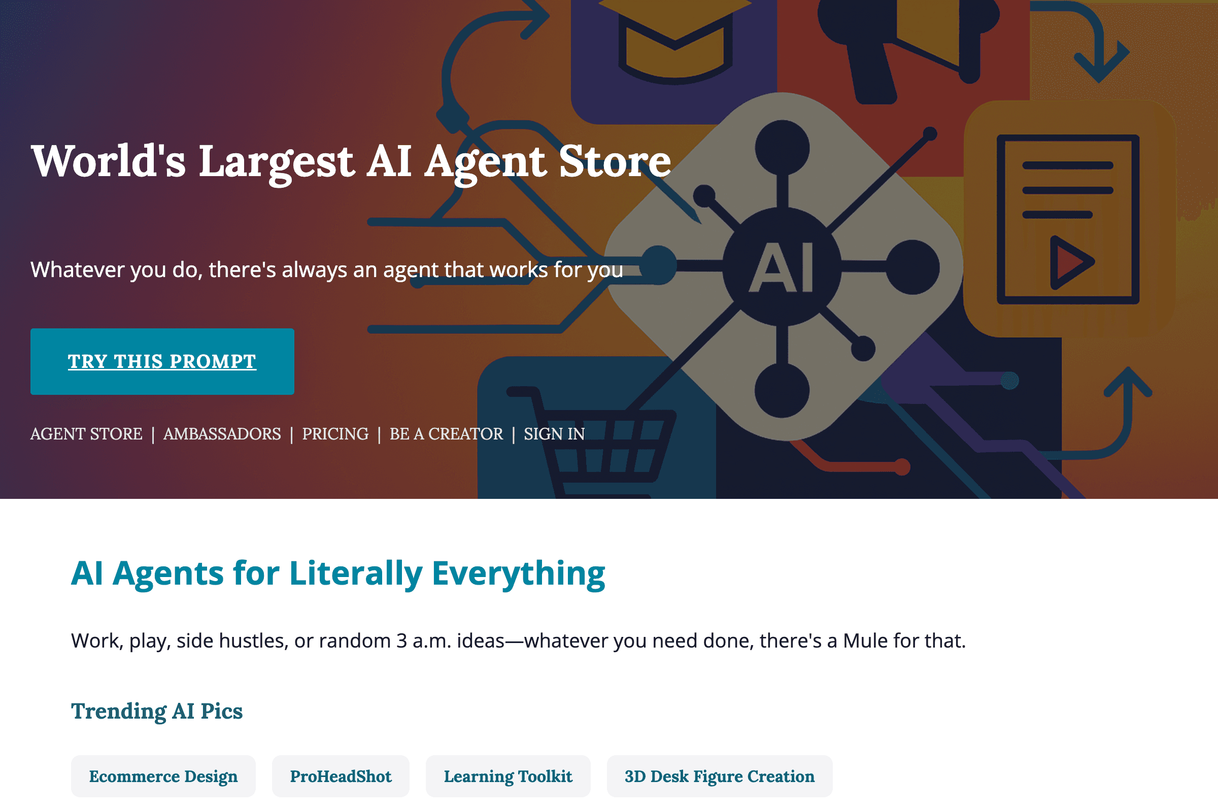 La tienda de agentes de IA más grande del mundo: conoce MuleRun